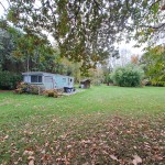 Mobil home face étang privé